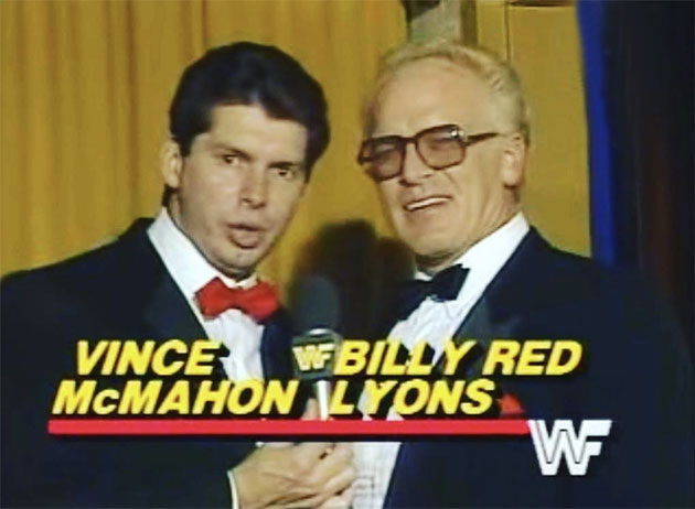 billy red lyons and vince mcmahon
